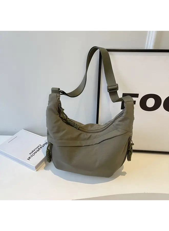 Nylon Crossbody Shoulder Bag -