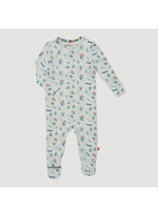 Tis the Ski-Son Right Fit Footie