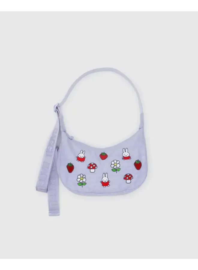 Small Nylon Crescent Bag -