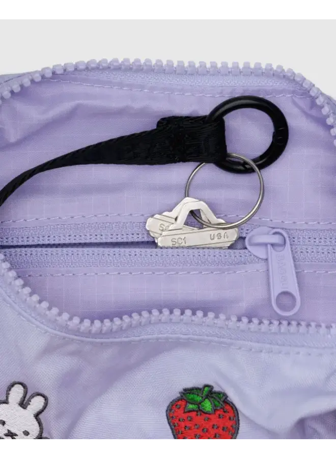 Small Nylon Crescent Bag -