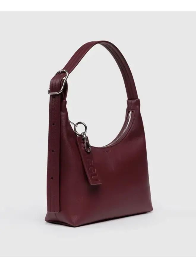 Mini Recycled Leather Shoulder Bag -