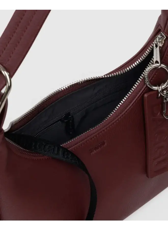 Mini Recycled Leather Shoulder Bag -