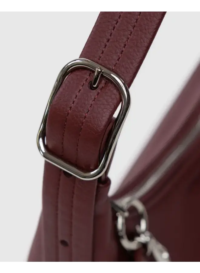 Mini Recycled Leather Shoulder Bag -