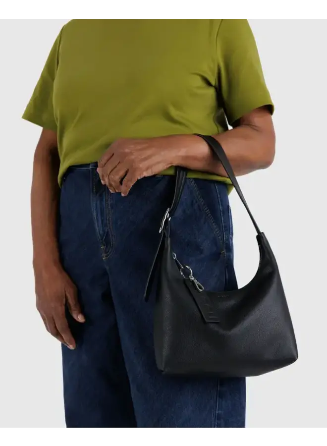 Mini Recycled Leather Shoulder Bag -