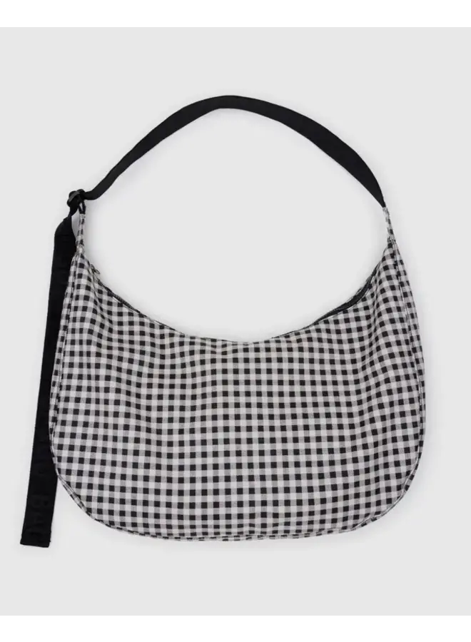 Large Nylon Crescent Bag -