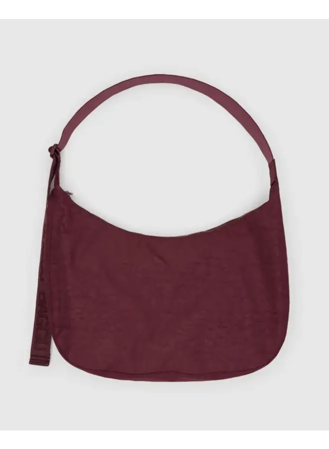 Large Nylon Crescent Bag -