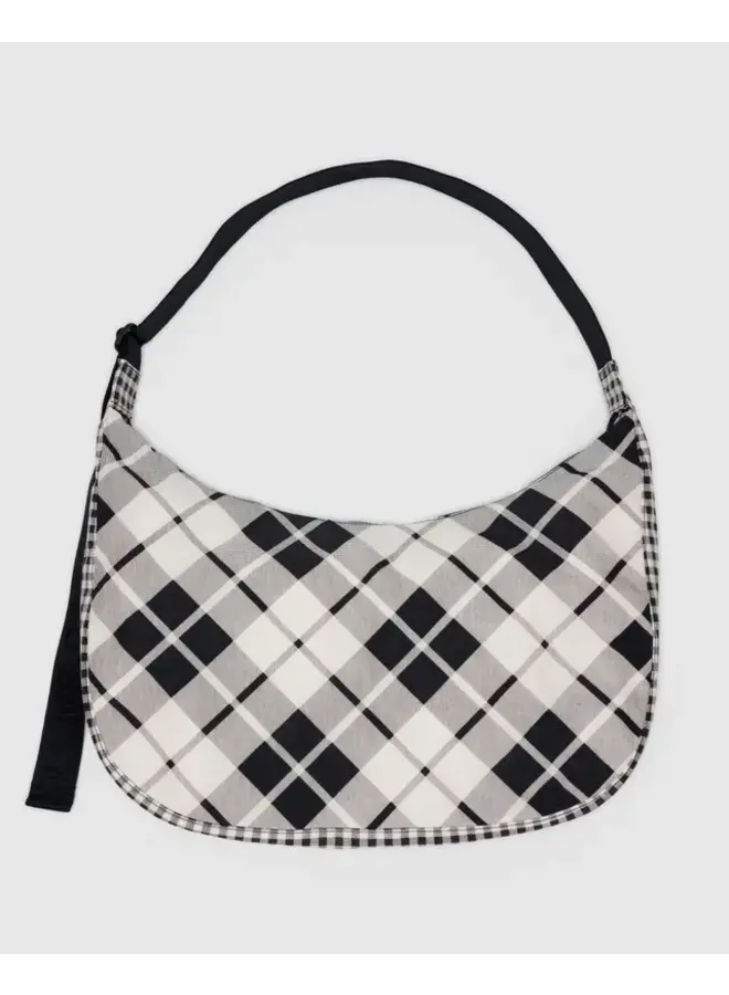 Large Nylon Crescent Bag -