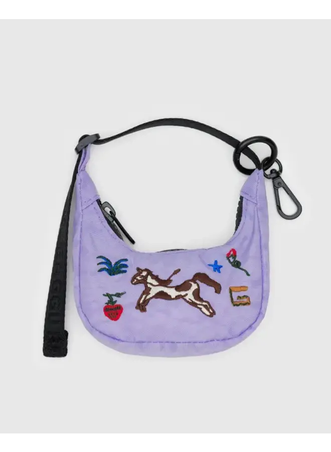 Crescent Bag Charm -