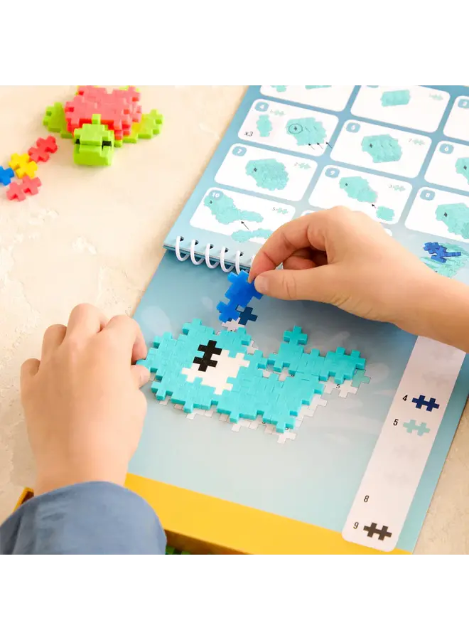 Puzzle By Number Activity Pad - Ocean