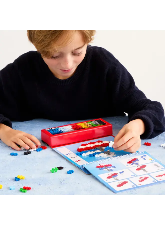 Puzzle By Number Activity Pad - Transportation