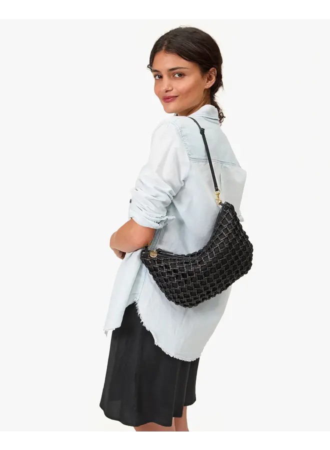 Lune - Knot Woven Leather - Black