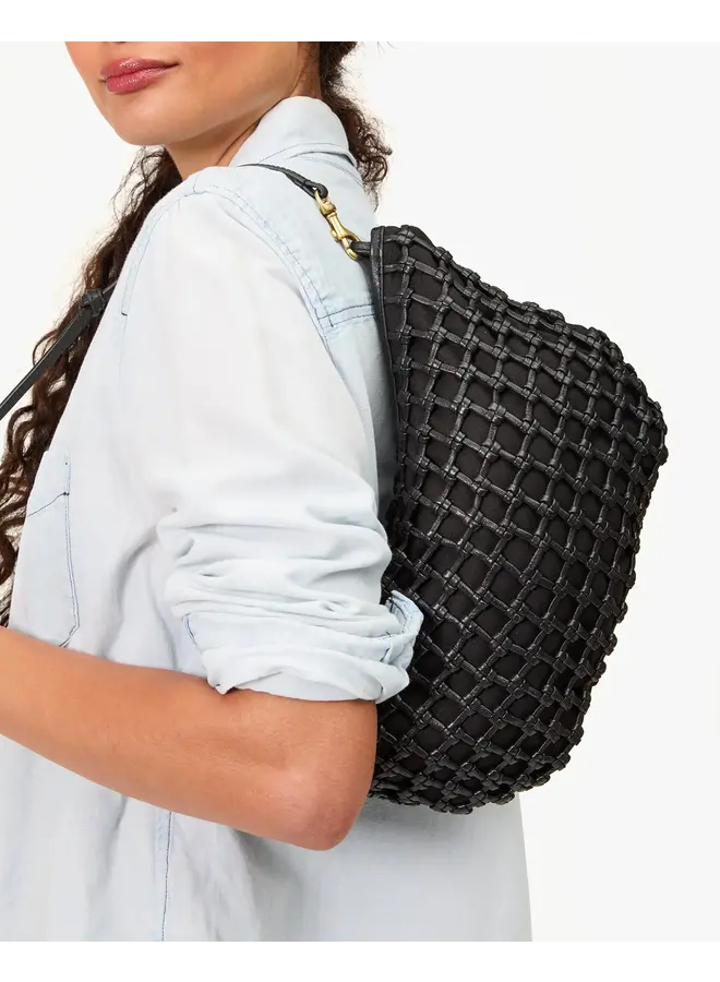 Lune - Knot Woven Leather - Black