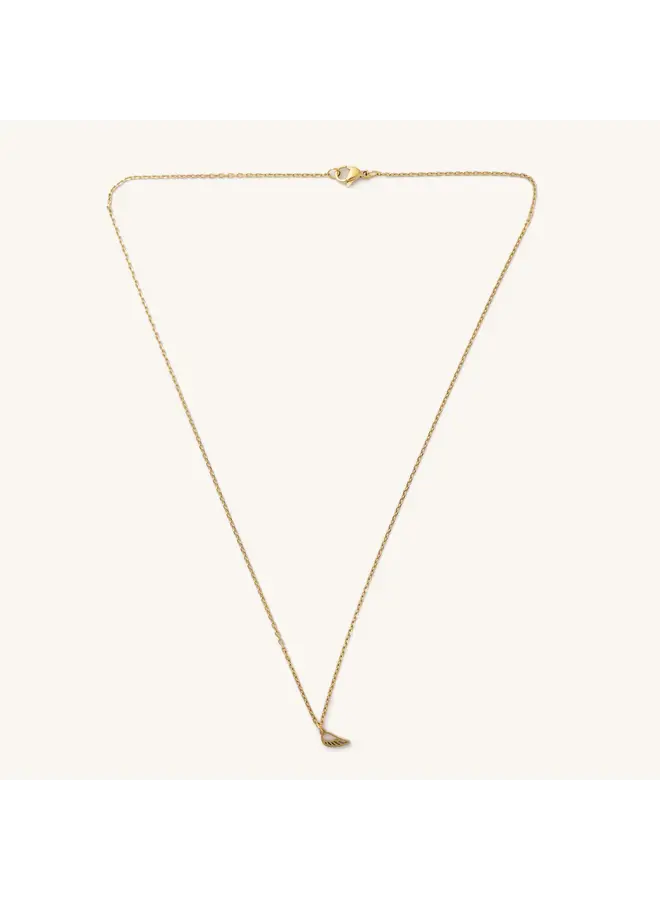 Gold Angel Wing Necklace