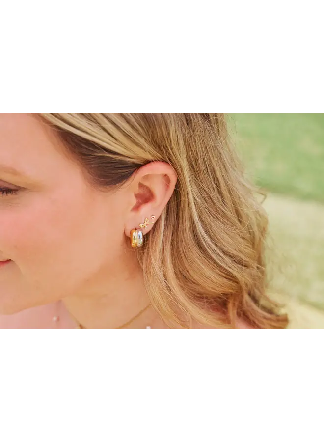 Two Tones Tube Hoops