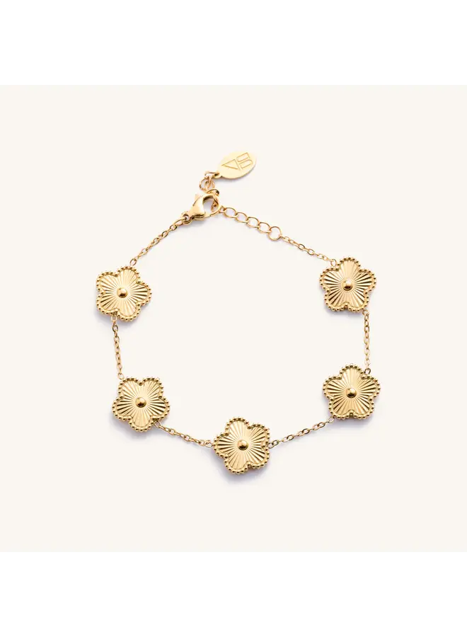 Gold Flora Bracelet