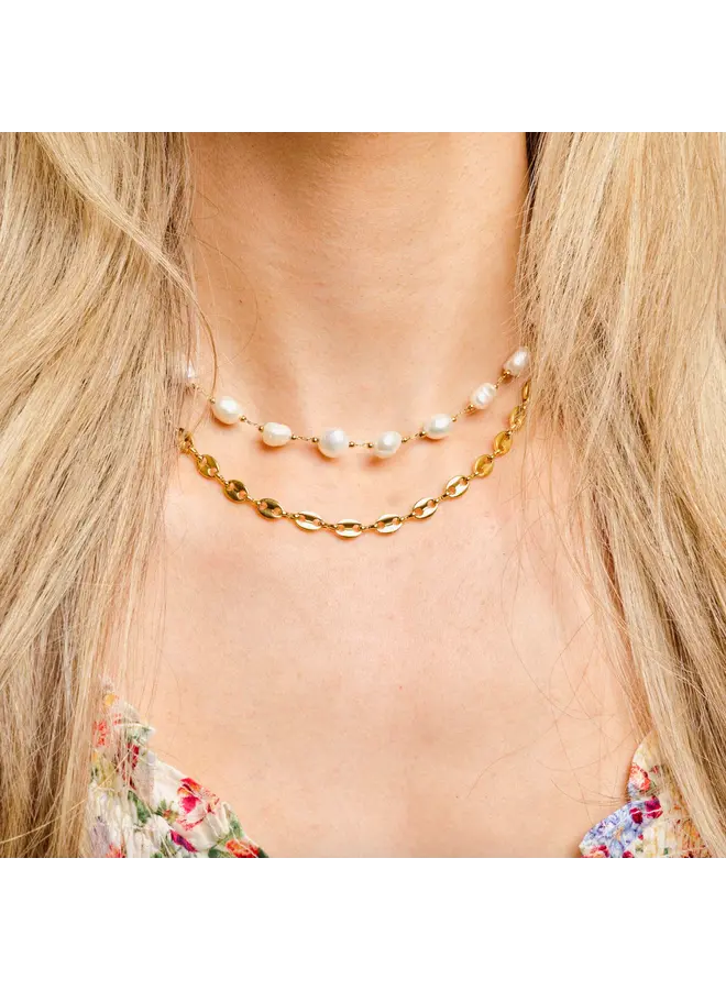 Millie Coffee Bean Choker