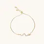 Presley Gold Snake Slider Bracelet