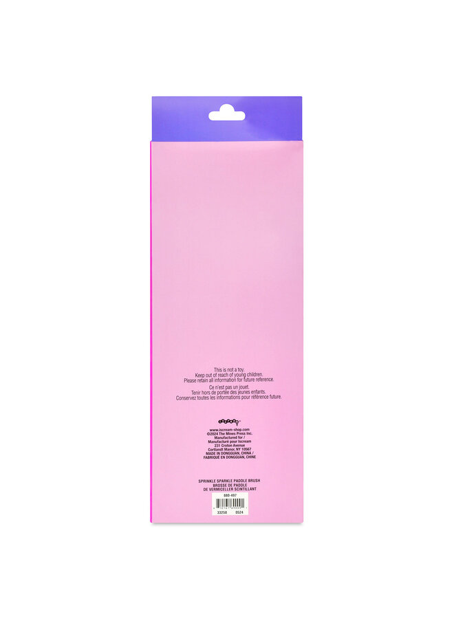 Sprinkle Party Paddle Brush