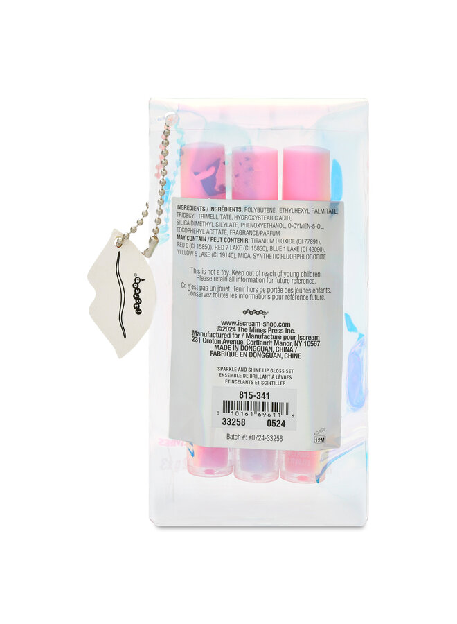 Sparkle and Shine Lip Gloss Set