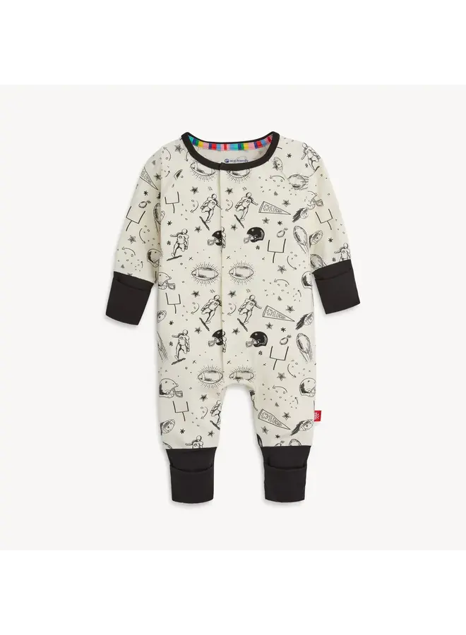 Natural Game Day Modal Convertible Coverall