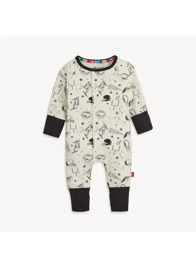 Natural Game Day Modal Convertible Coverall