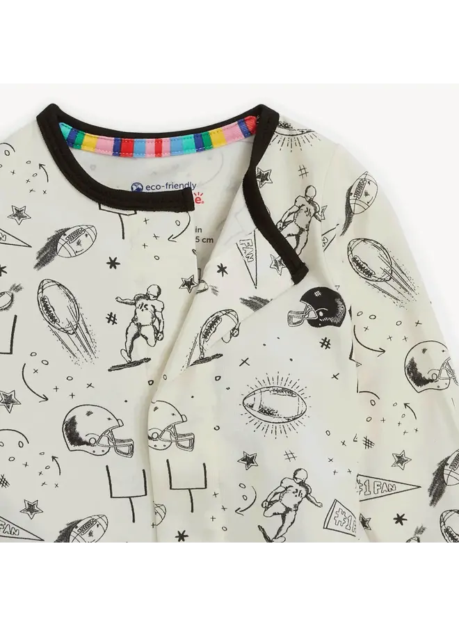 Natural Game Day Modal Convertible Coverall