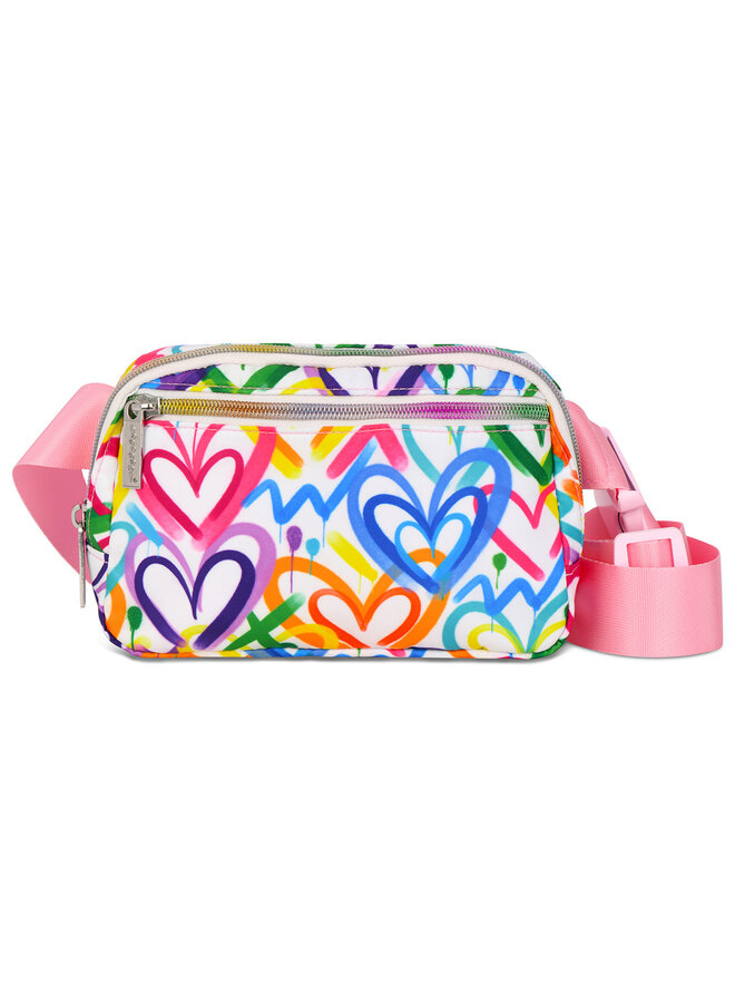 Corey Paige Hearts Belt Bag