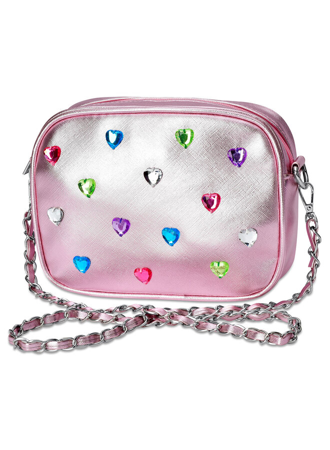 Heart Gem Crossbody Bag