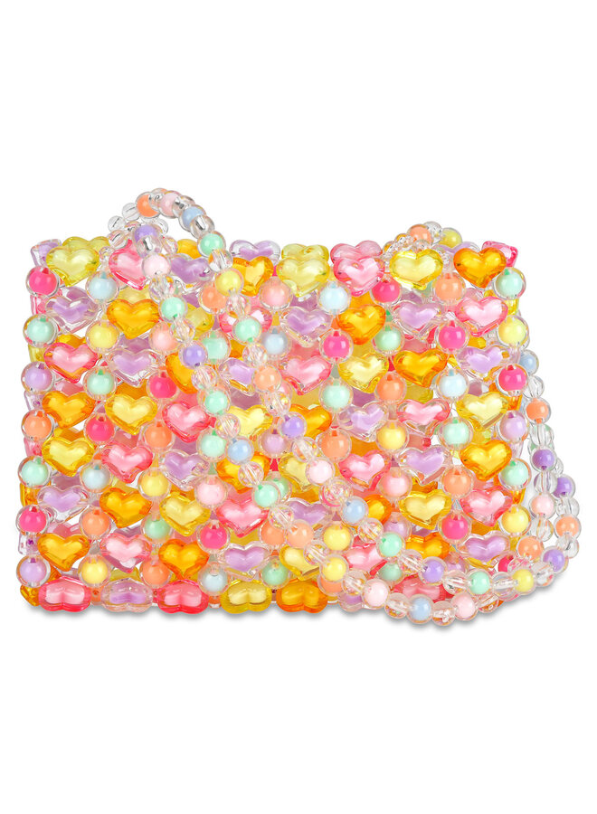 Beaded Pastel Bag