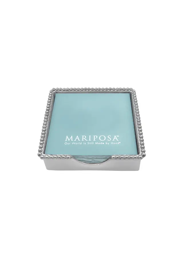 Beaded Napkin Box with Insert