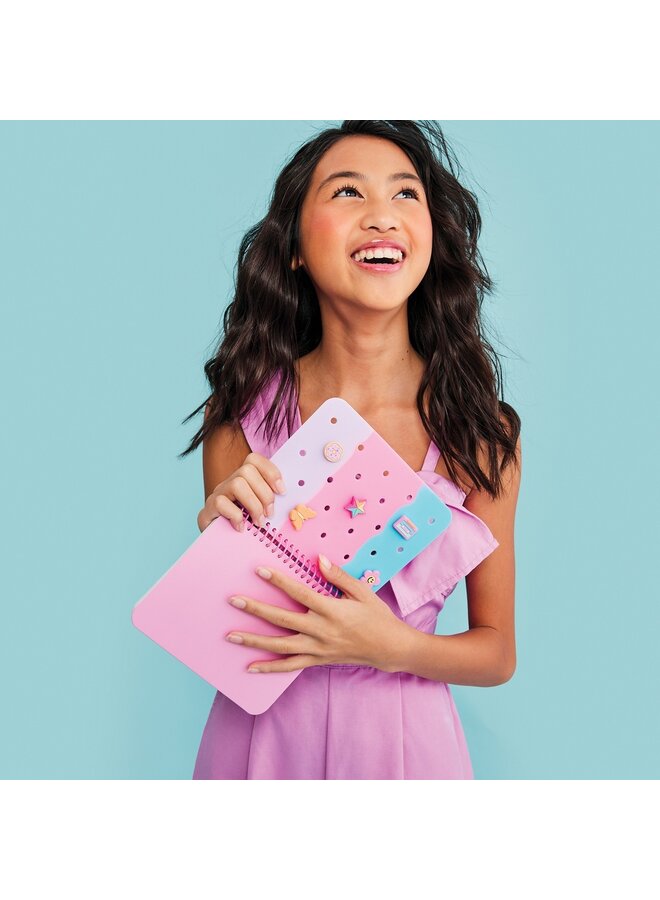 Tie Dye Charmed Journal (Includes 5 Charms)