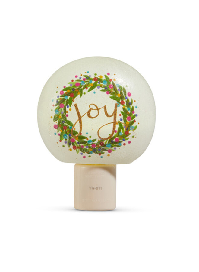 Sparkle Joy Wreath Night Light for Melina