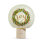 Sparkle Joy Wreath Night Light for Melina