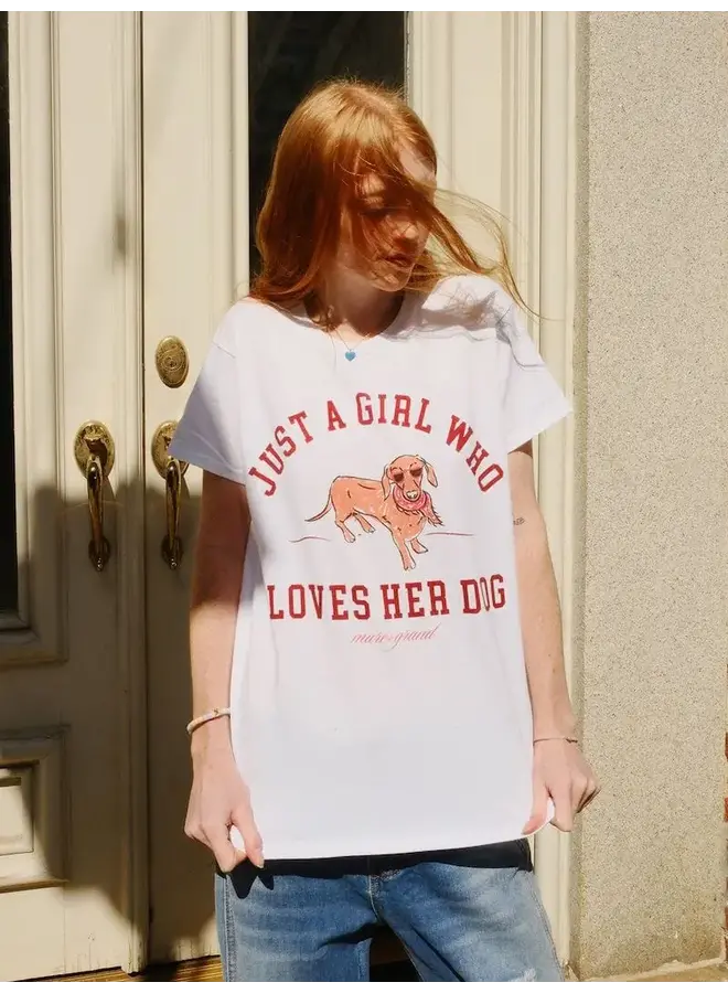 Just a Girl Graphic Tee -