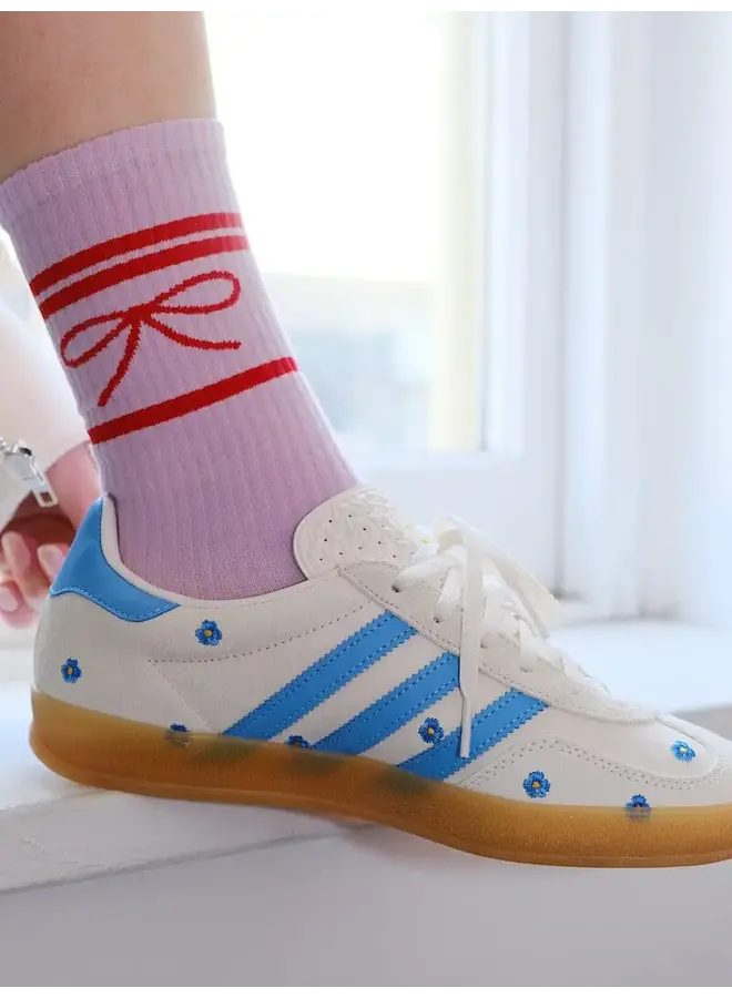 Bow Coquette Tube Socks