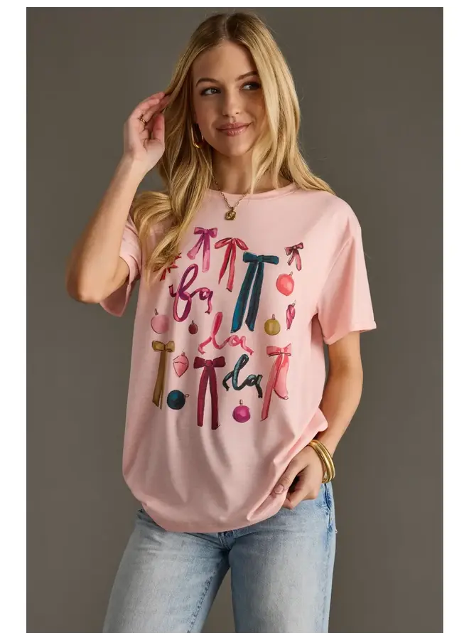 Fa La La & Bows Tee -