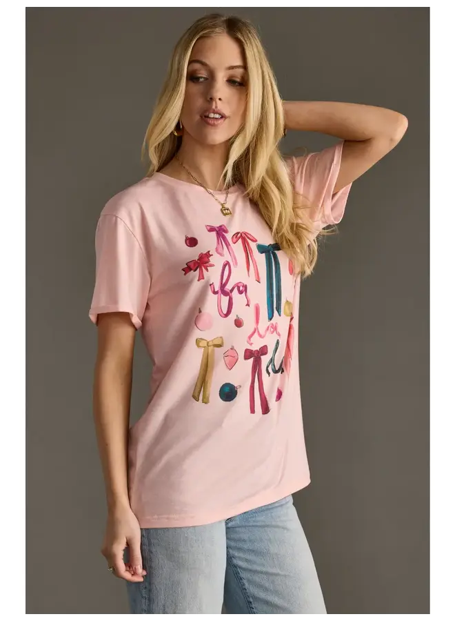 Fa La La & Bows Tee -