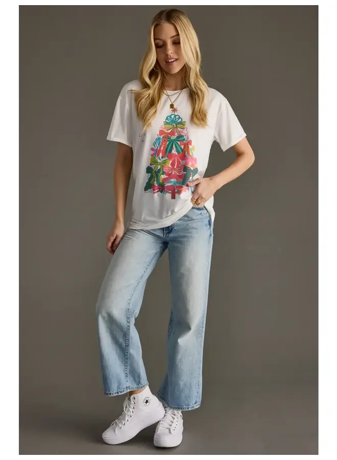 Bow Christmas Tree Tee -