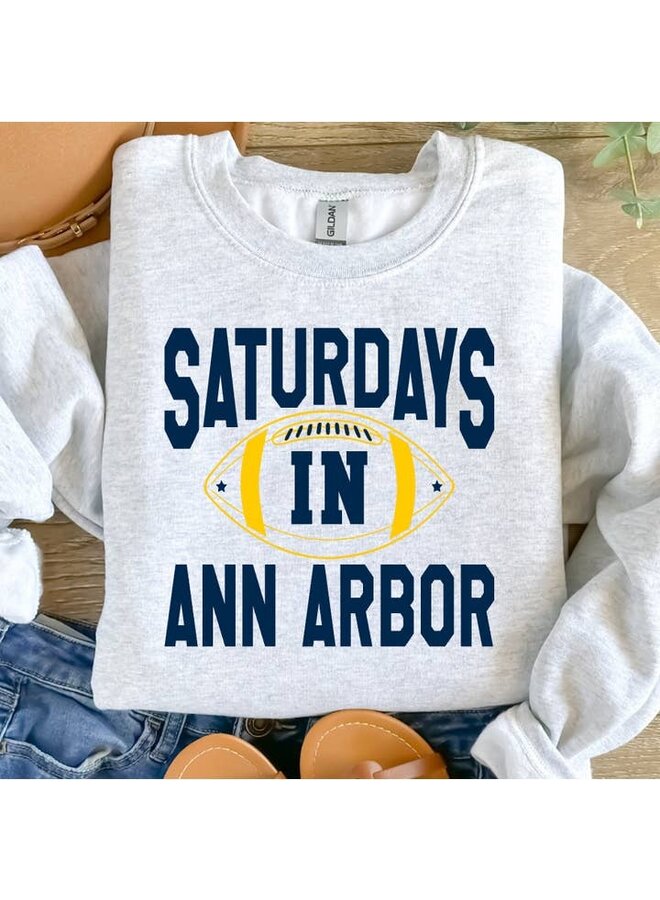 Saturdays In Ann Arbor Sweatshirt -