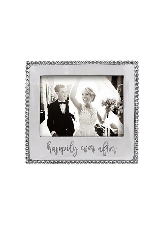 Happily Ever After Beaded 5x7 Frame
