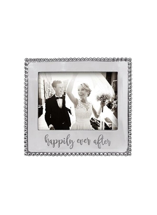 Happily Ever After Beaded 5x7 Frame