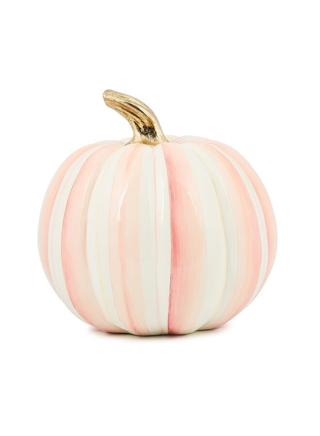 Rosy Stripe Medium Pumpkin