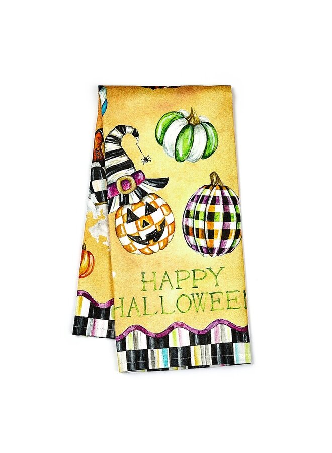 Happy Halloween Dish Towel