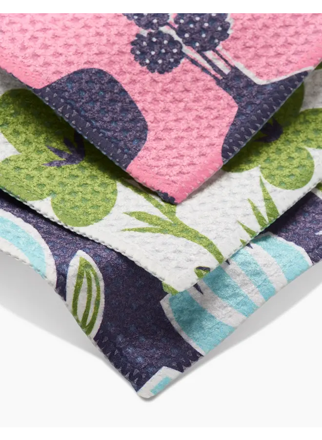 Spring Bouquet Dishcloth Set