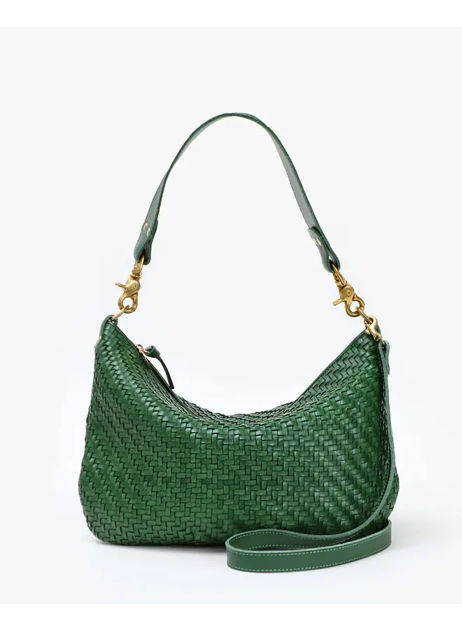 Moyen Messenger - Evergreen Woven Zig Zag
