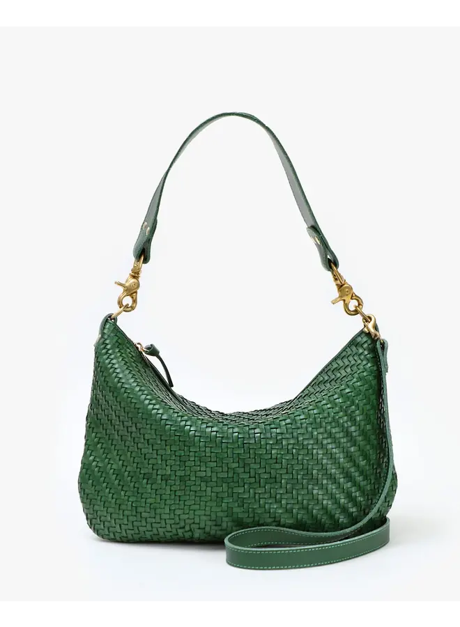 Moyen Messenger - Evergreen Woven Zig Zag