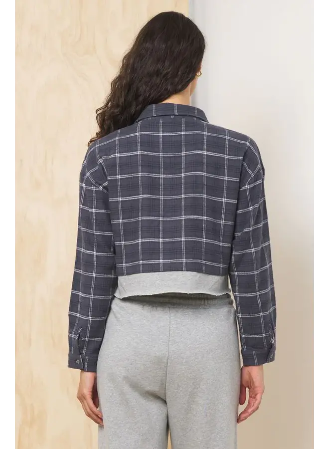 Flannel Shirt - Midnight Plaid -