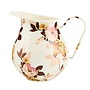 Wild Rose White Pitcher