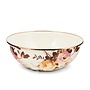 Wild Rose White Extra Large Everyday Bowl