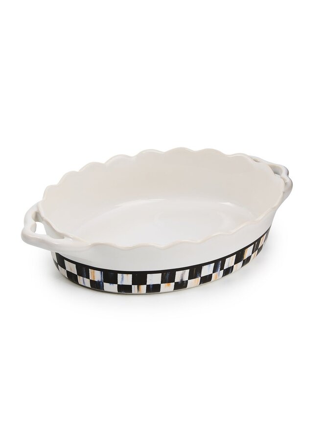 Courtly Check Everyday Small Oval Baker